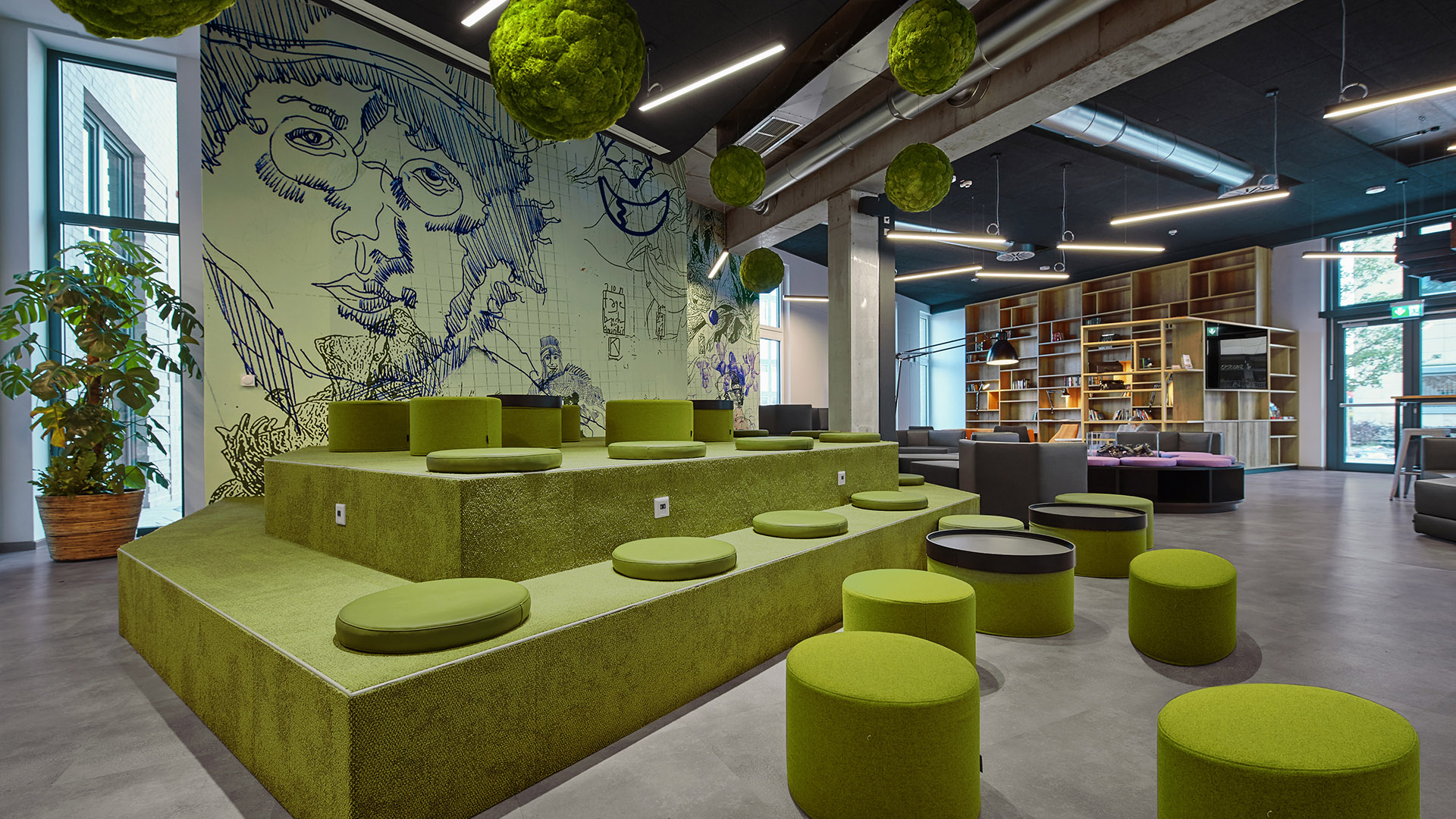 Jugendherberge Oldenburg Duelli Innenarchitektur