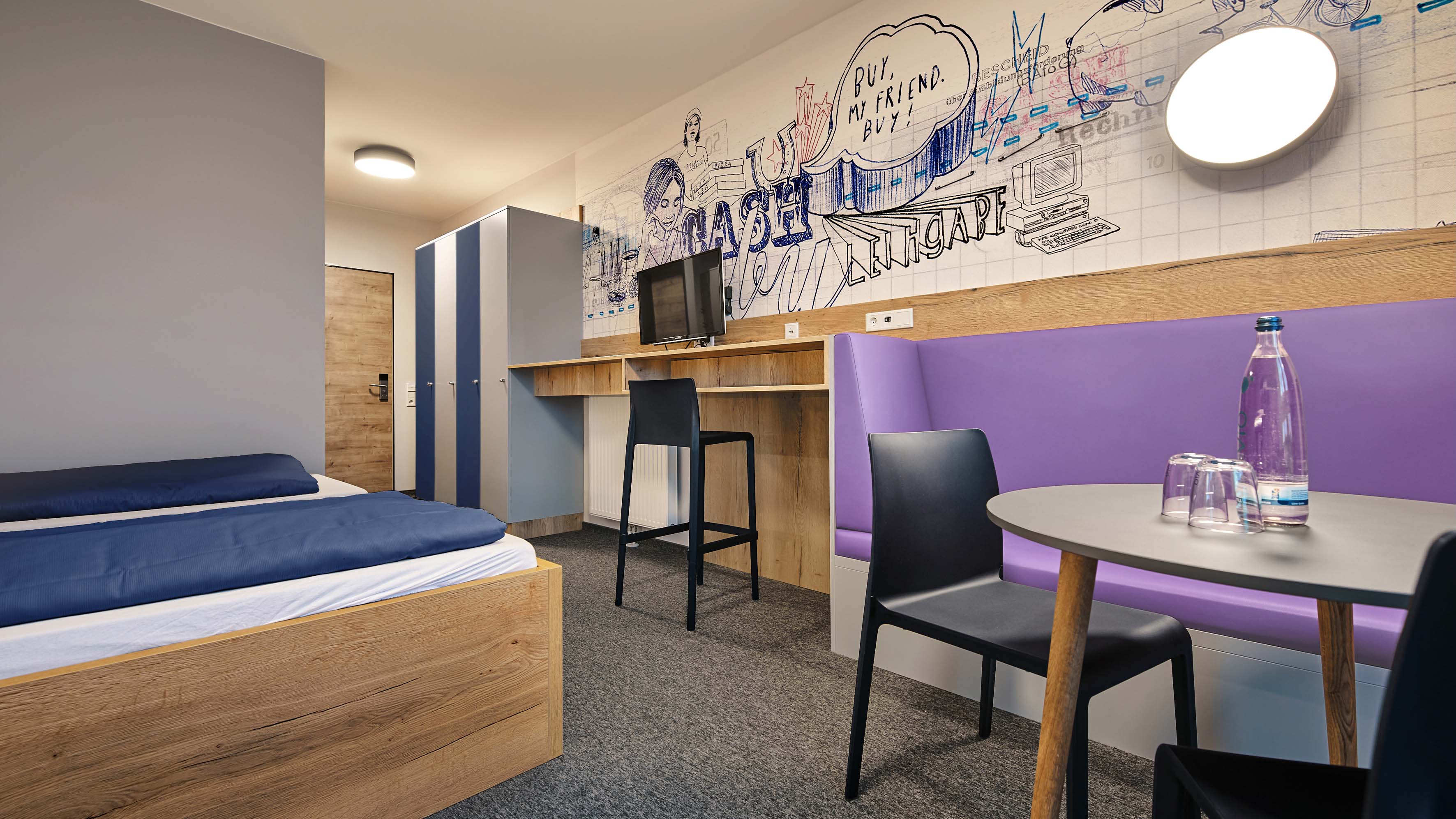 Jugendherberge Oldenburg Duelli Innenarchitektur